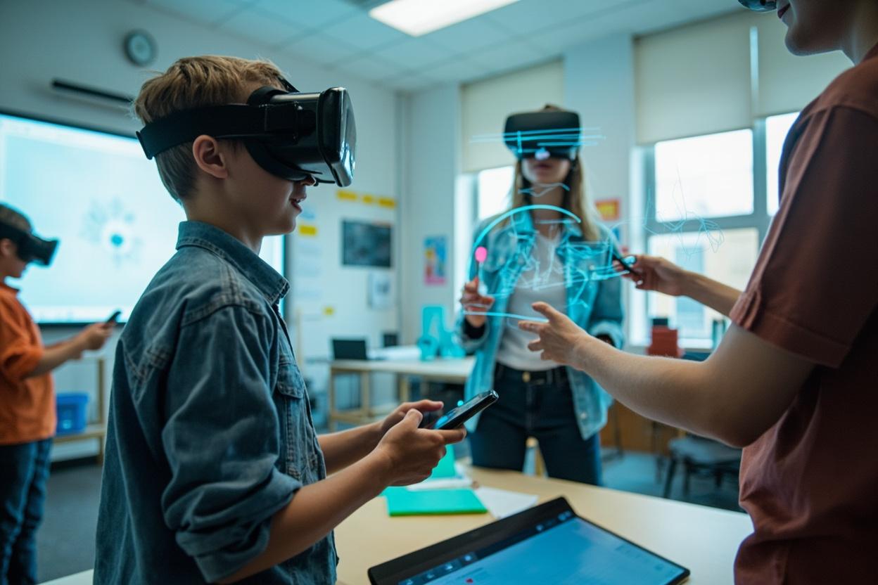 Использование дополненной реальности в сочетании с VR-тренажерами для улучшения обучения