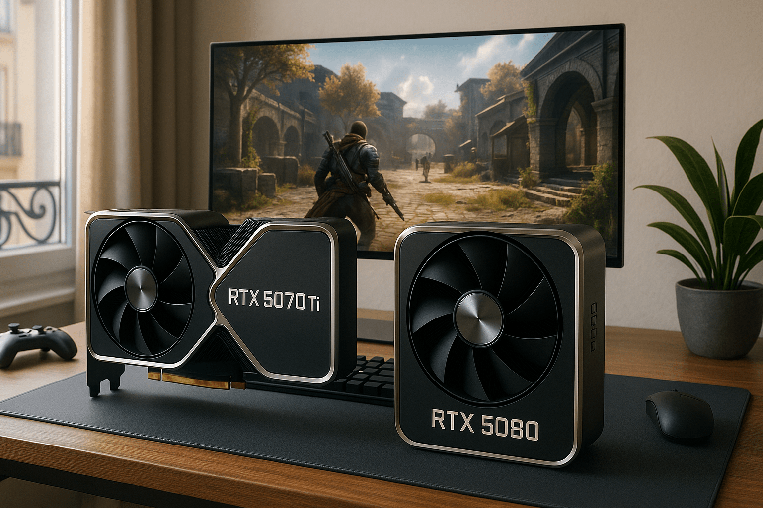 Сравнение RTX 5070 Ti и RTX 5080: стоит ли переплачивать за более мощную видеокарту?