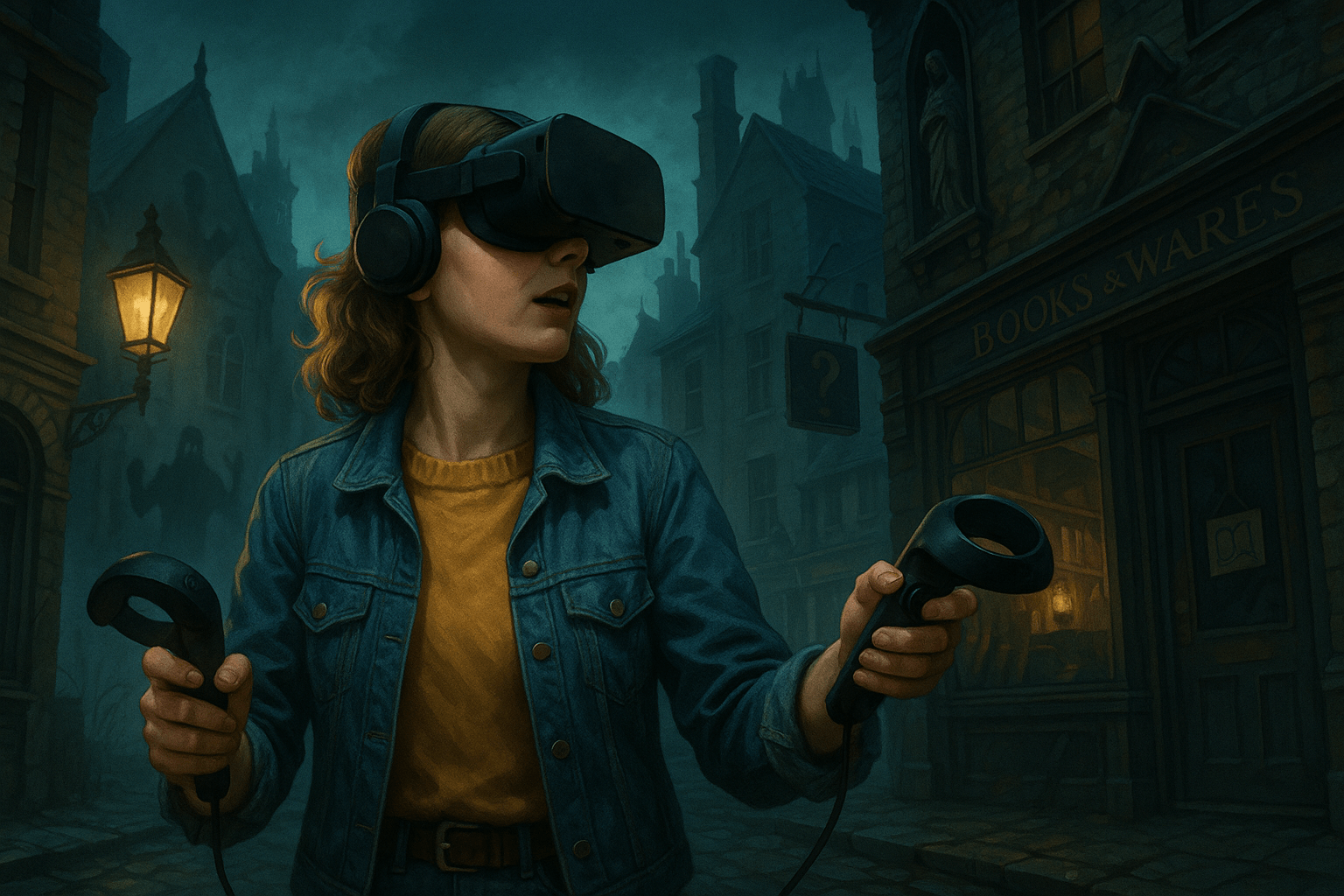 Погрузитесь в виртуальное волшебство: игра Ghost Town вернула мне ощущение полного погружения!