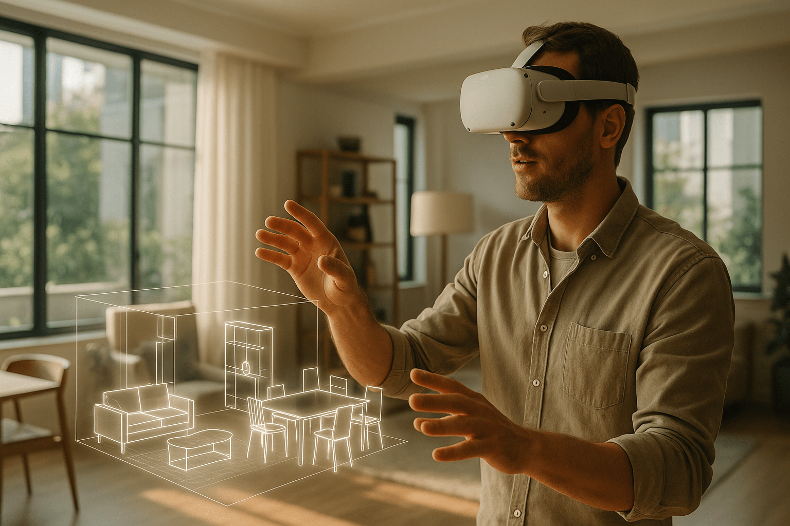Как создать идеальное VR-пространство в новом доме всего за несколько движений!