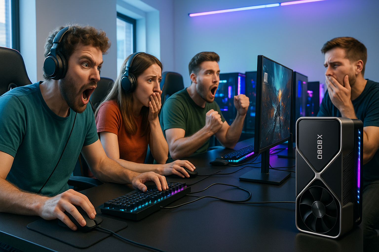 Как Nvidia предала пользователей: жестокая реальность VRAM на 5080!