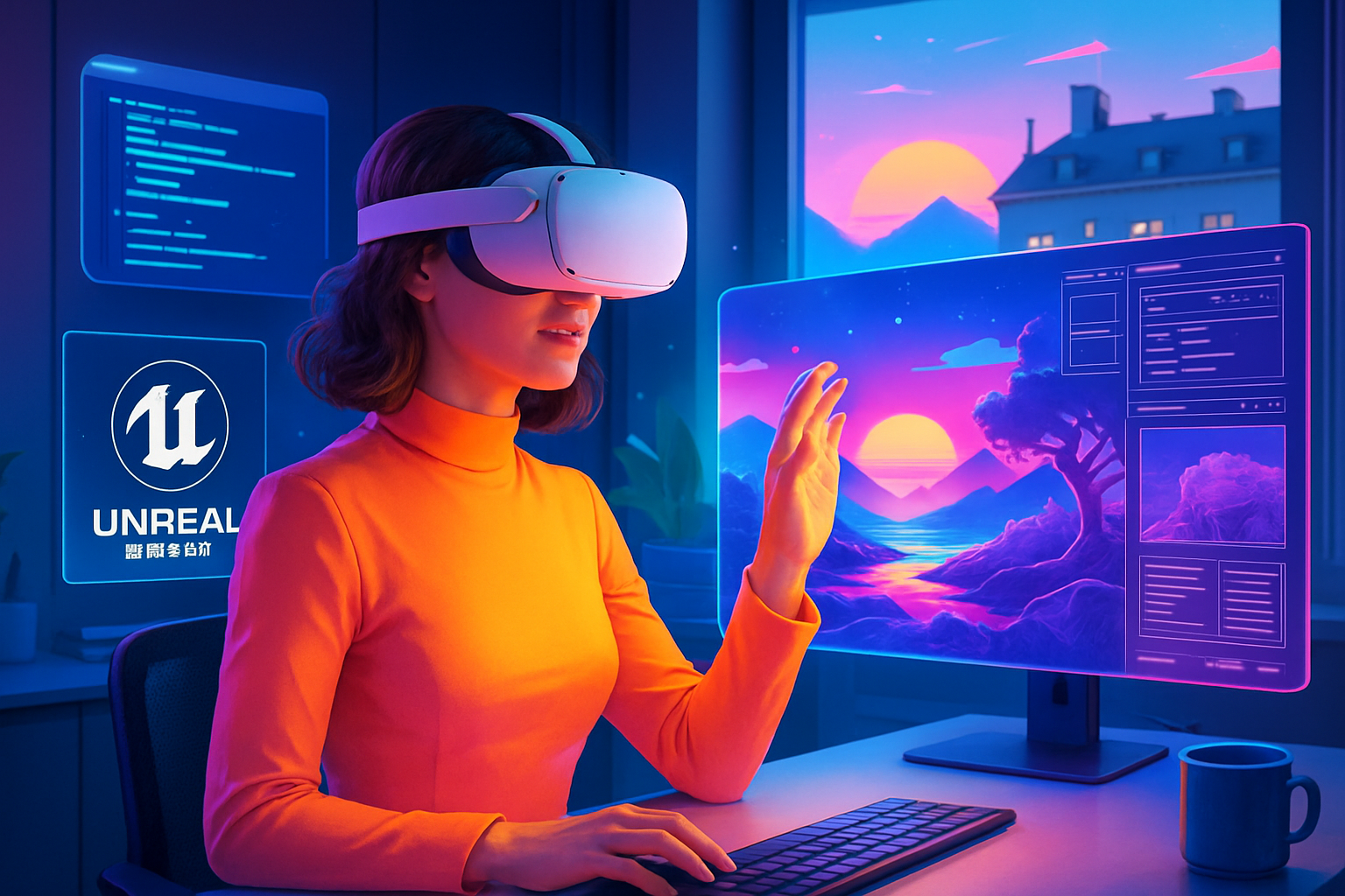 Как использовать Unreal Engine для разработки VR-приложений?
