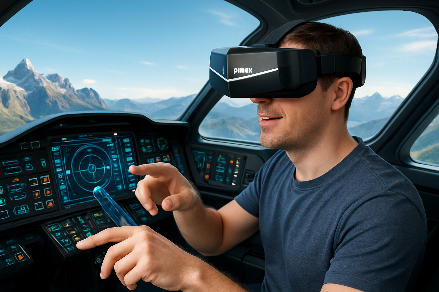 Узнайте, как Pimax покоряет мир виртуальных симуляций!