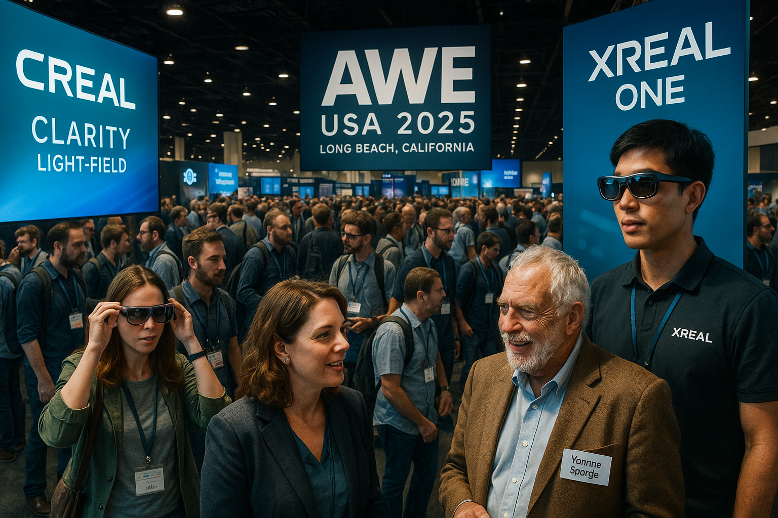 Будущее виртуальной реальности: открытие конференции AWE USA 2025 в Лонг-Бич