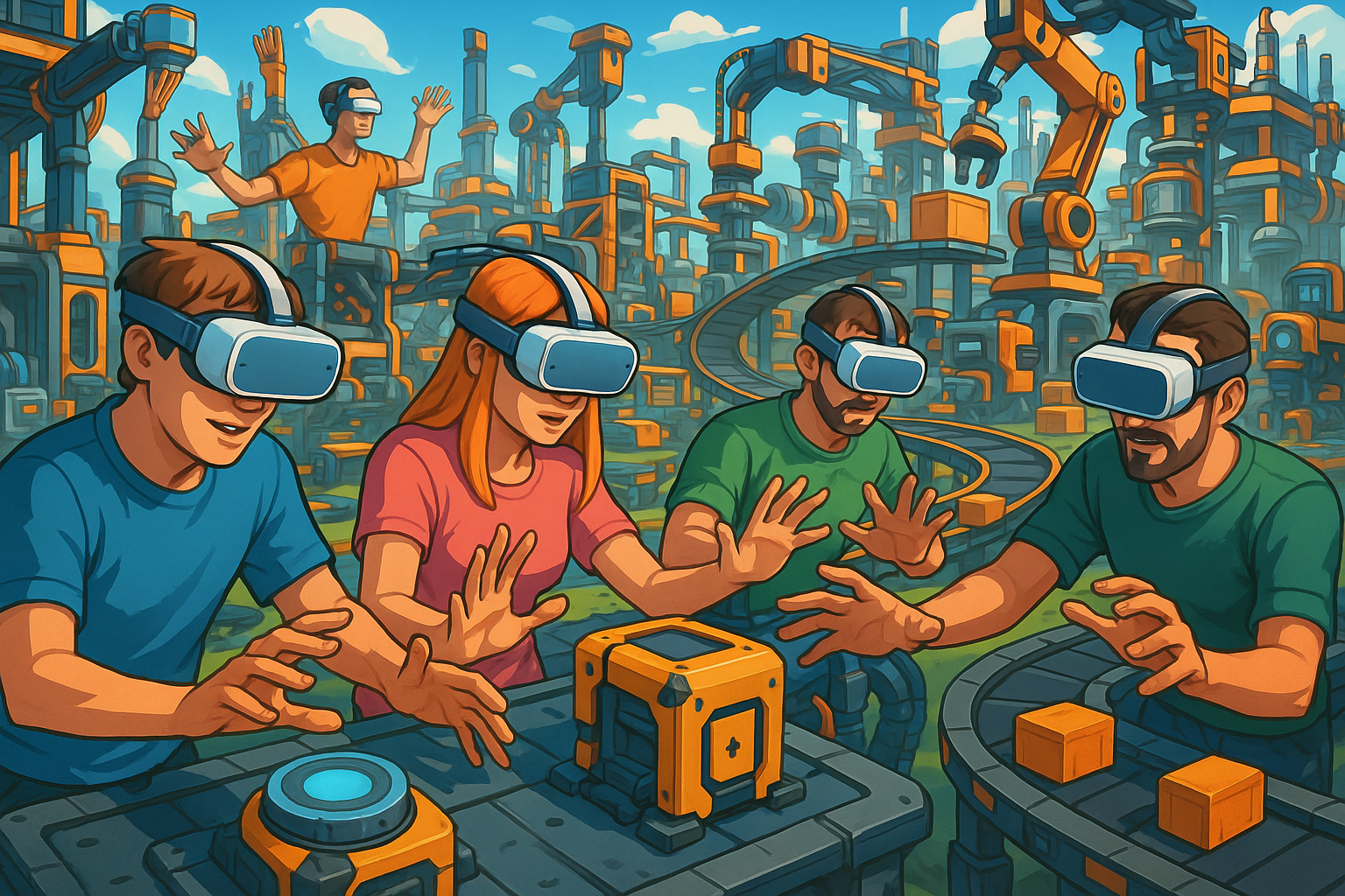 Сенсация! Теперь в Satisfactory VR есть руки!