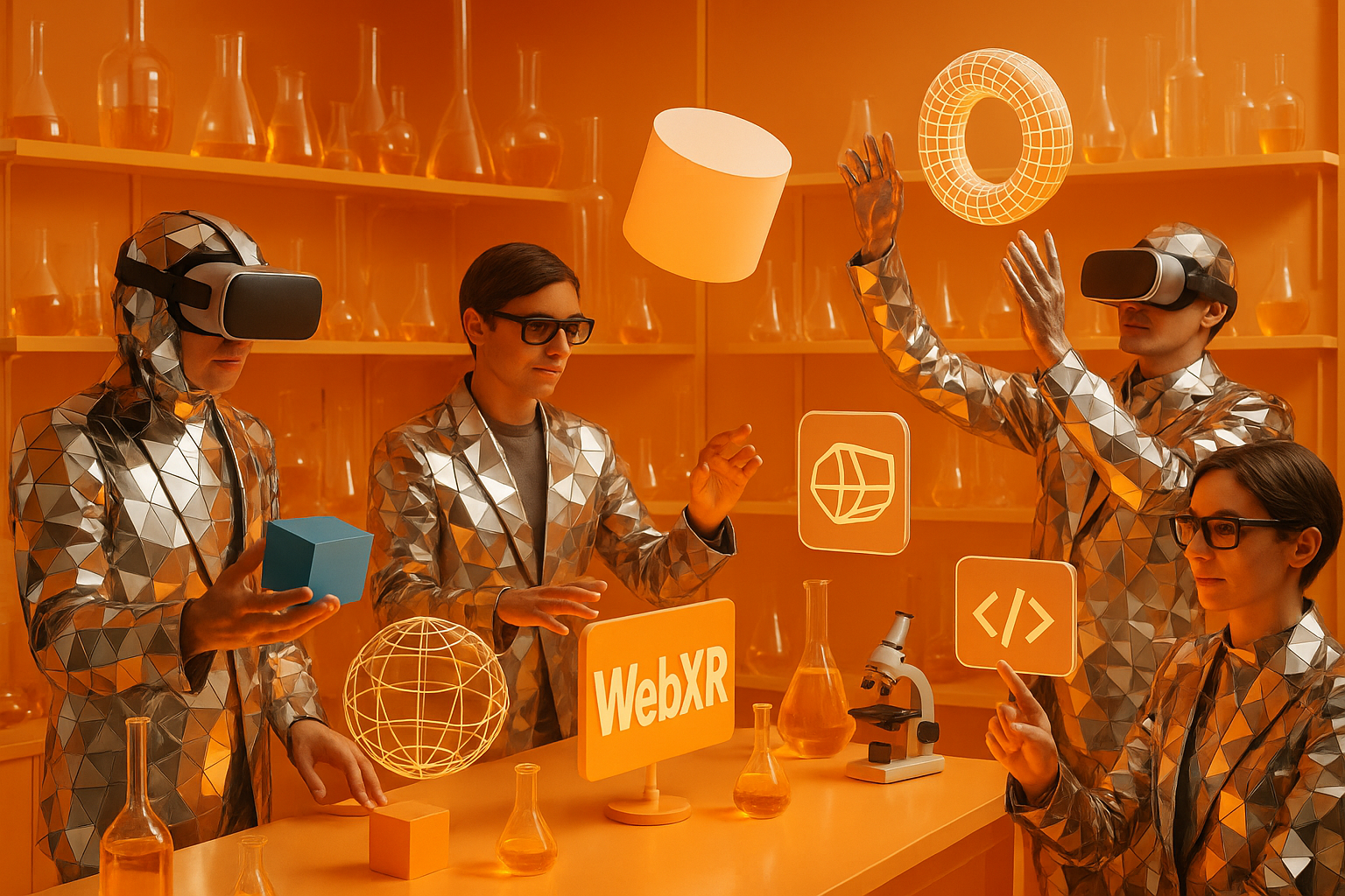 Как использовать WebXR для создания VR и AR приложений?