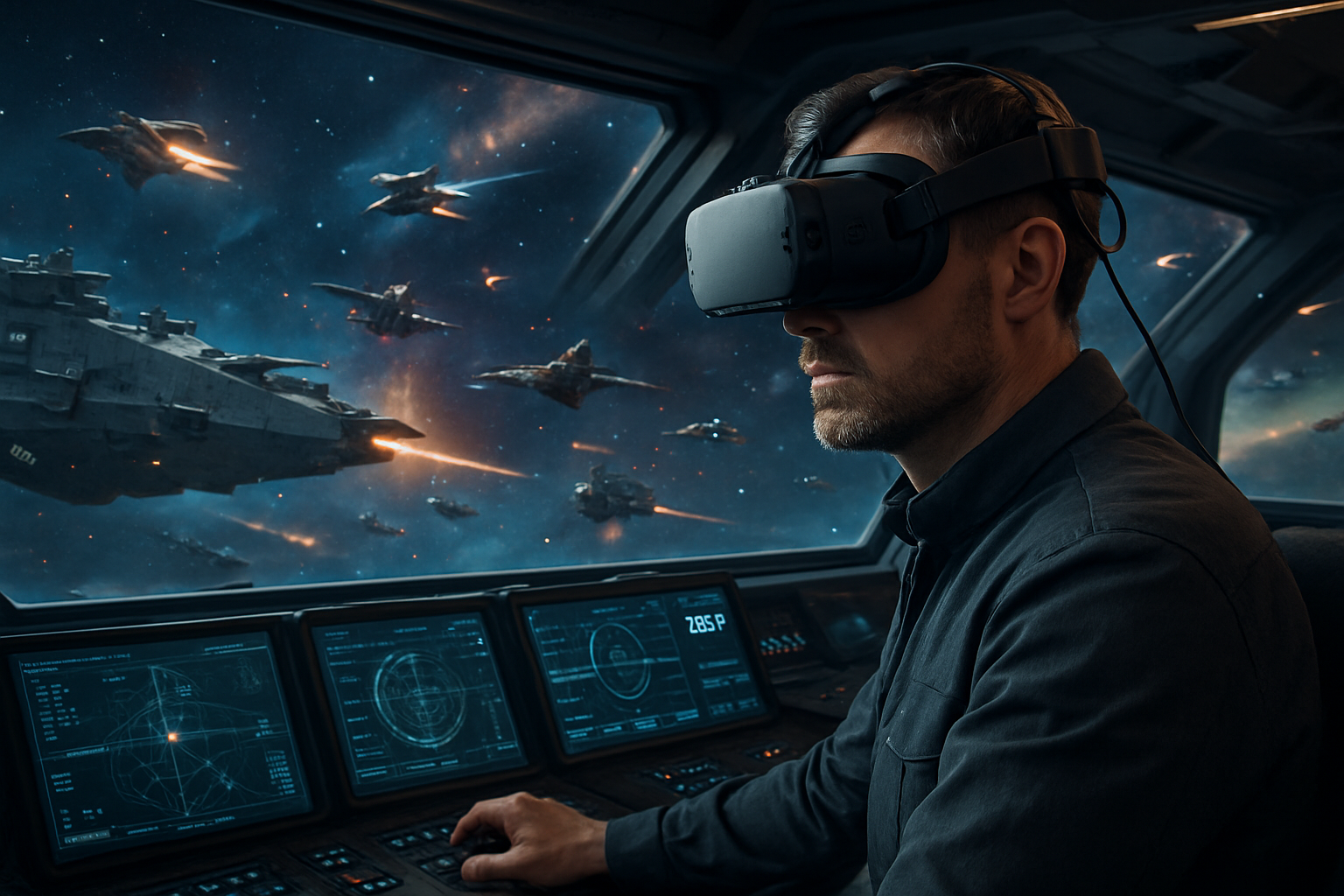 Стань капитаном своей флотилии в захватывающем VR-приключении BattleGroupVR2, выходящем в 2025 году!