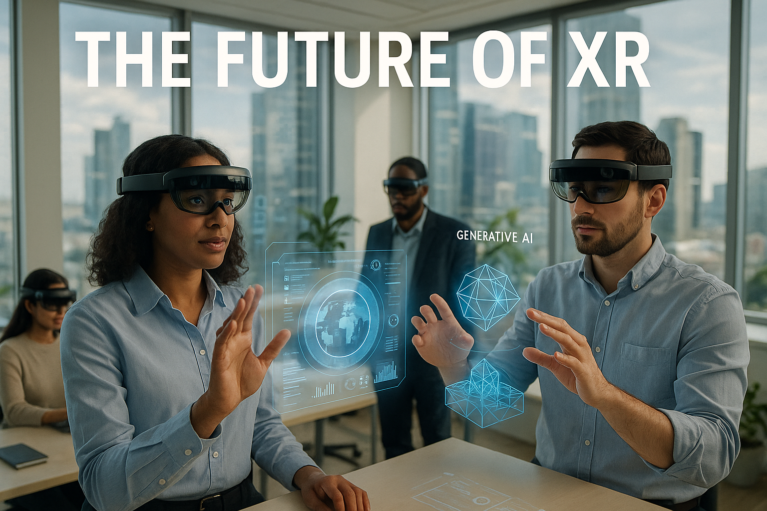 Будущее VR и AR: Как генеративный искусственный интеллект меняет игру на рынке технологий