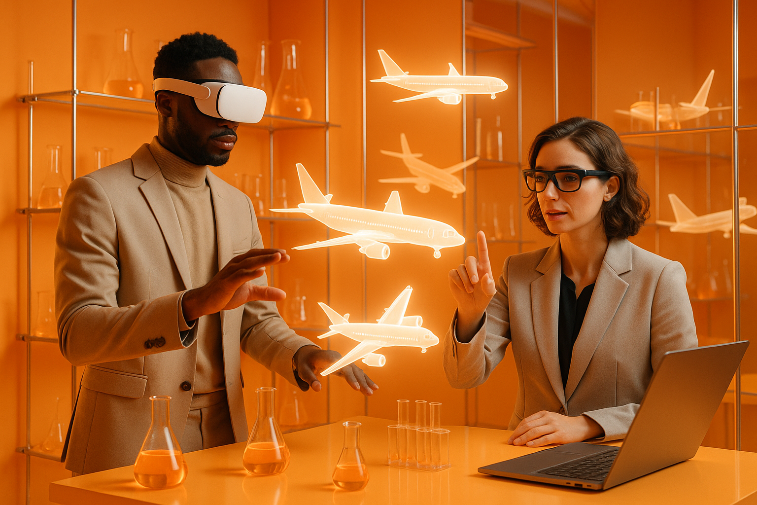 Как создать VR-приложение для симуляции полетов?