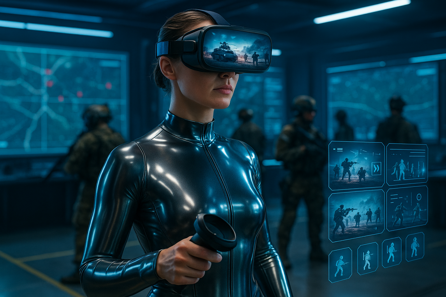 Как VR помогает в подготовке к военным операциям?