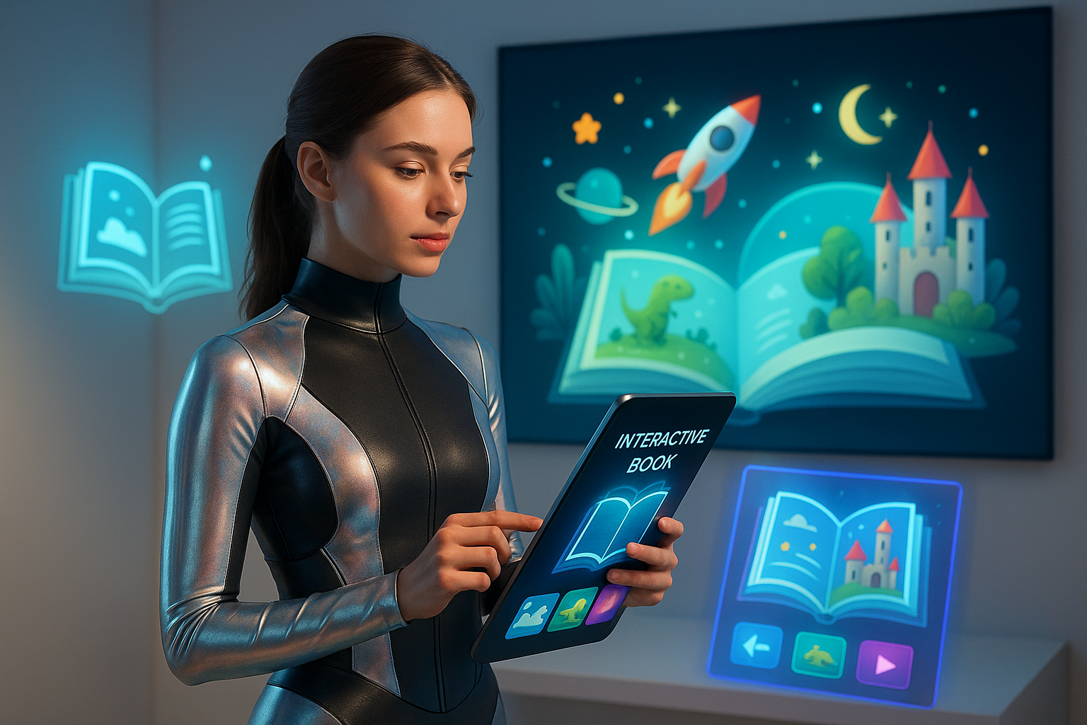 Как использовать AR для создания интерактивных книг?