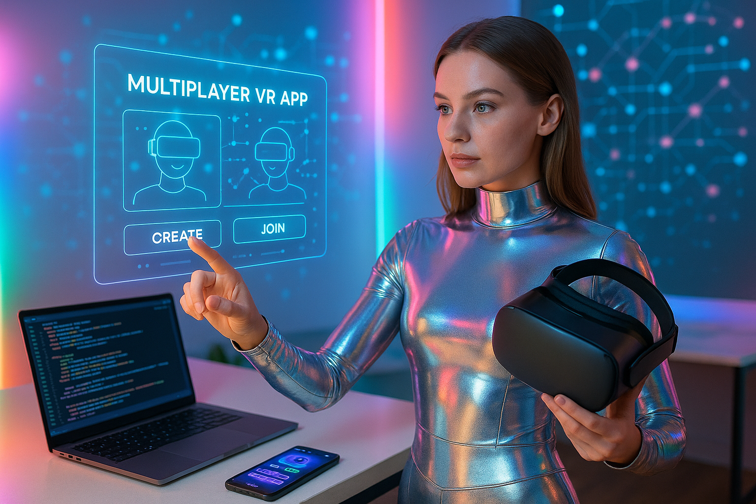 Как сделать VR-приложение с поддержкой мультиплеера?