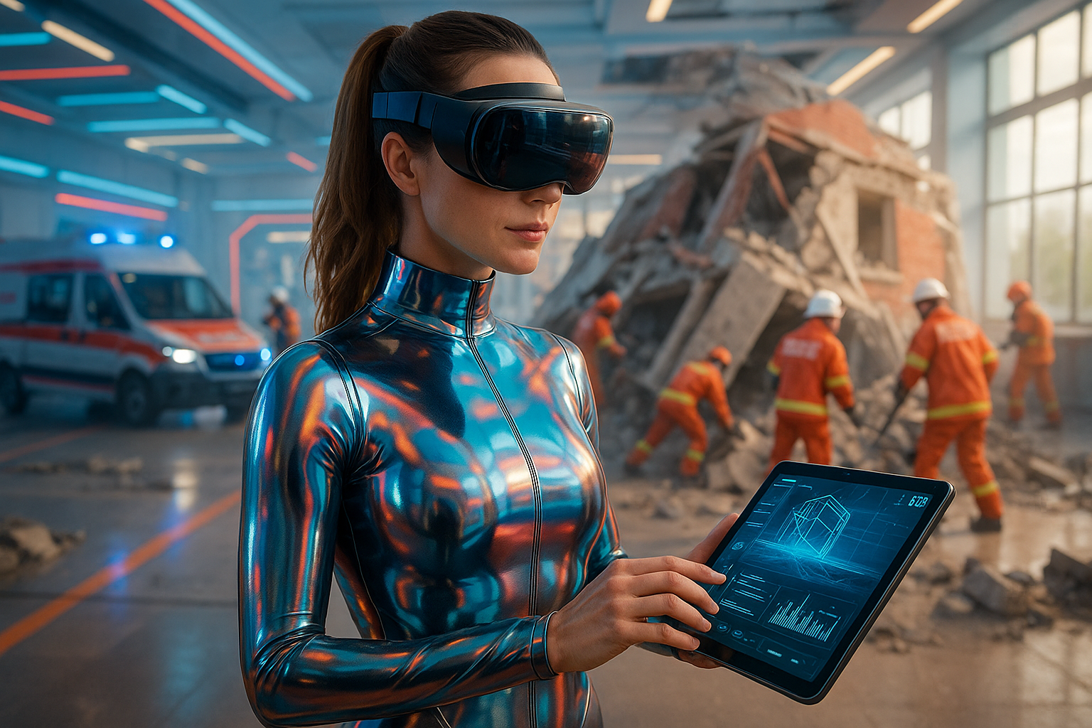 Как VR помогает в подготовке спасателей?