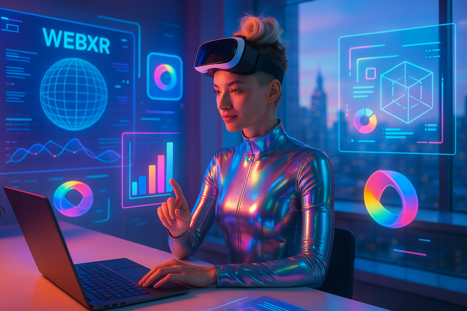 Как использовать WebXR для создания AR и VR приложений?