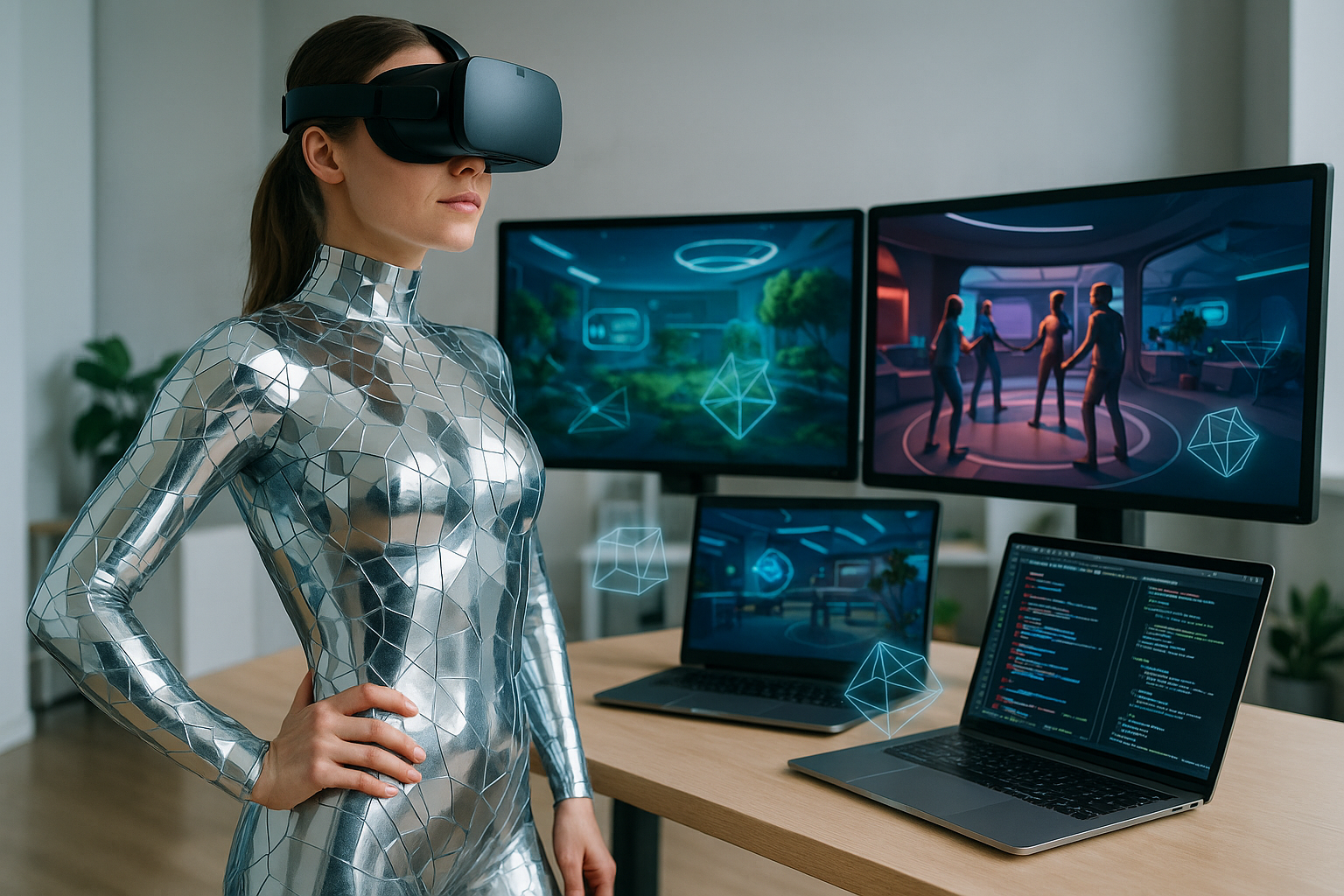 Как сделать VR-приложение с мультиплеером?