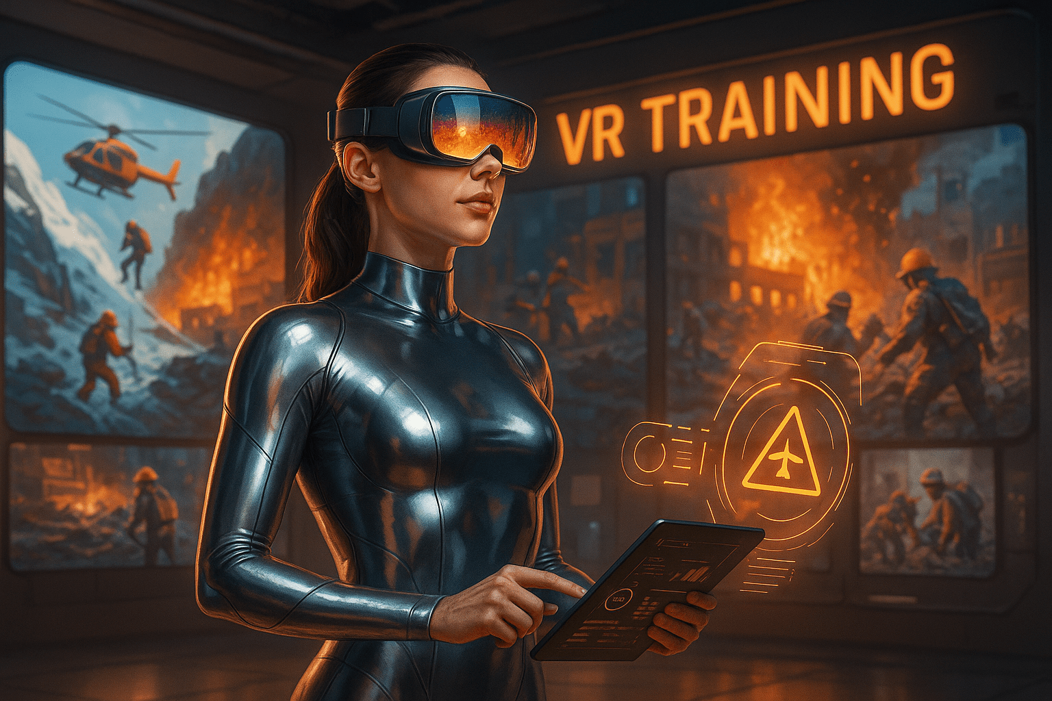 Как VR помогает в подготовке к экстремальным ситуациям?
