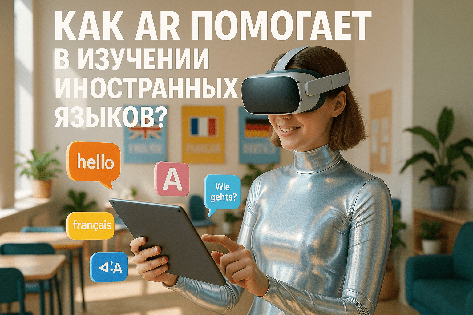Как AR помогает в изучении иностранных языков?