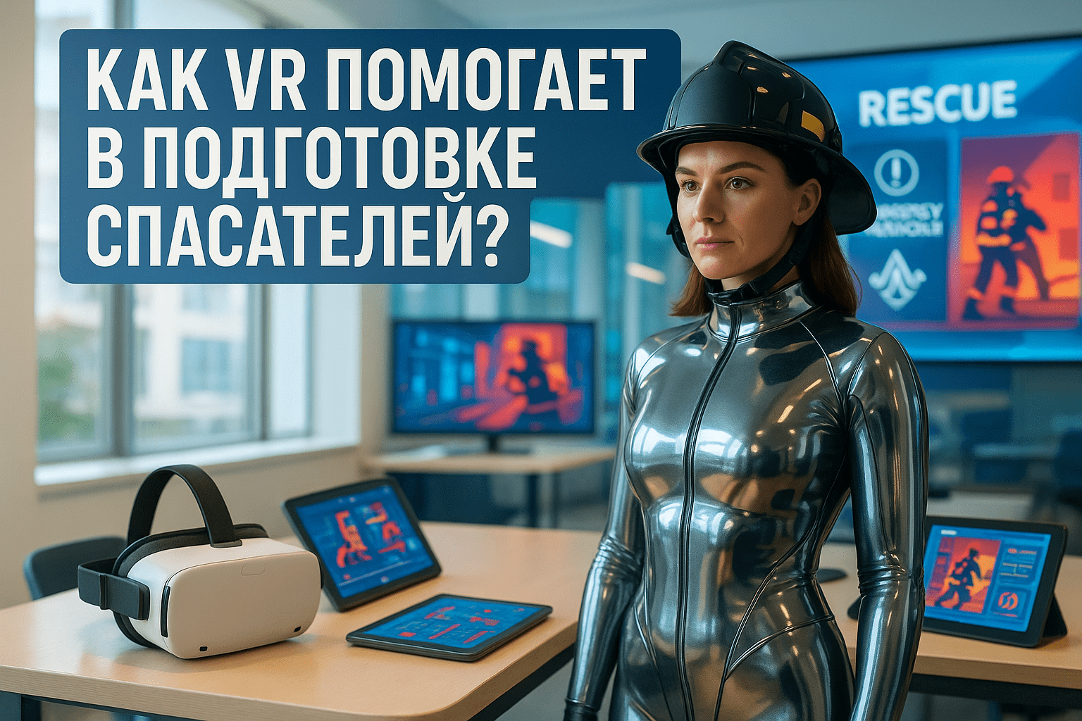 Как VR помогает в подготовке спасателей?