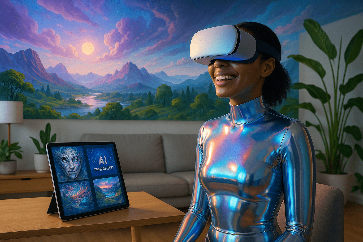 Как использовать AI для создания VR-контента?