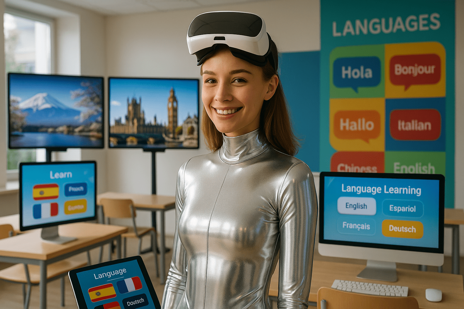 VR для обучения иностранным языкам: опыт и результаты