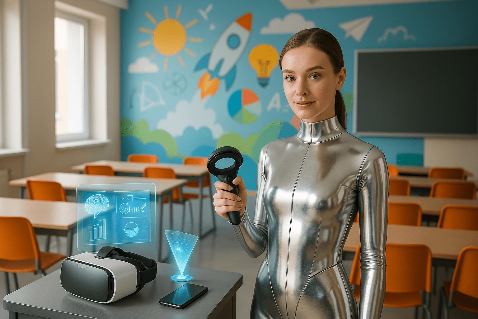 Использование VR для интерактивного обучения