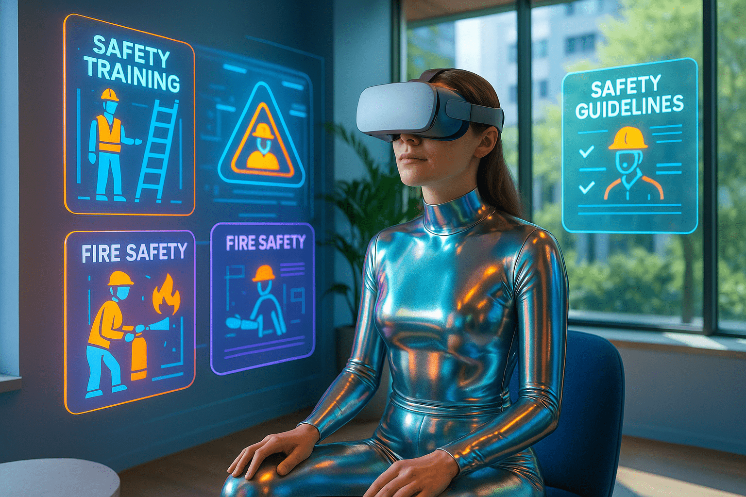 Обучение безопасному поведению с помощью VR