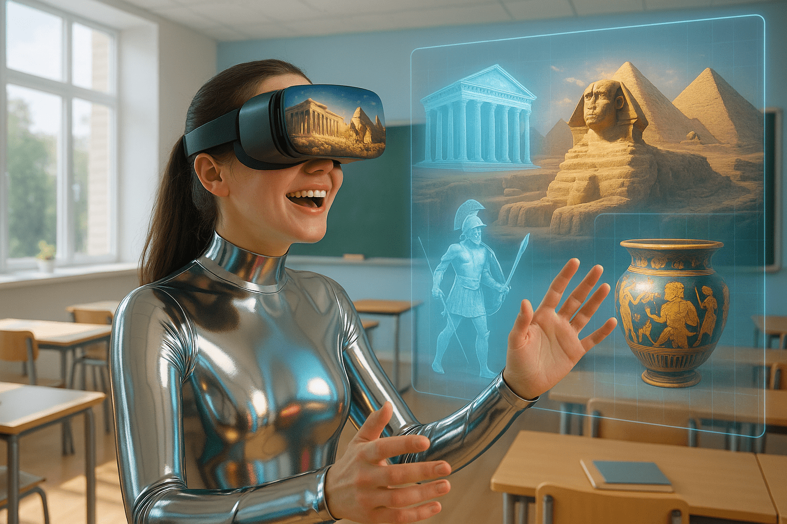 Использование VR для преподавания истории: возвращение в прошлое