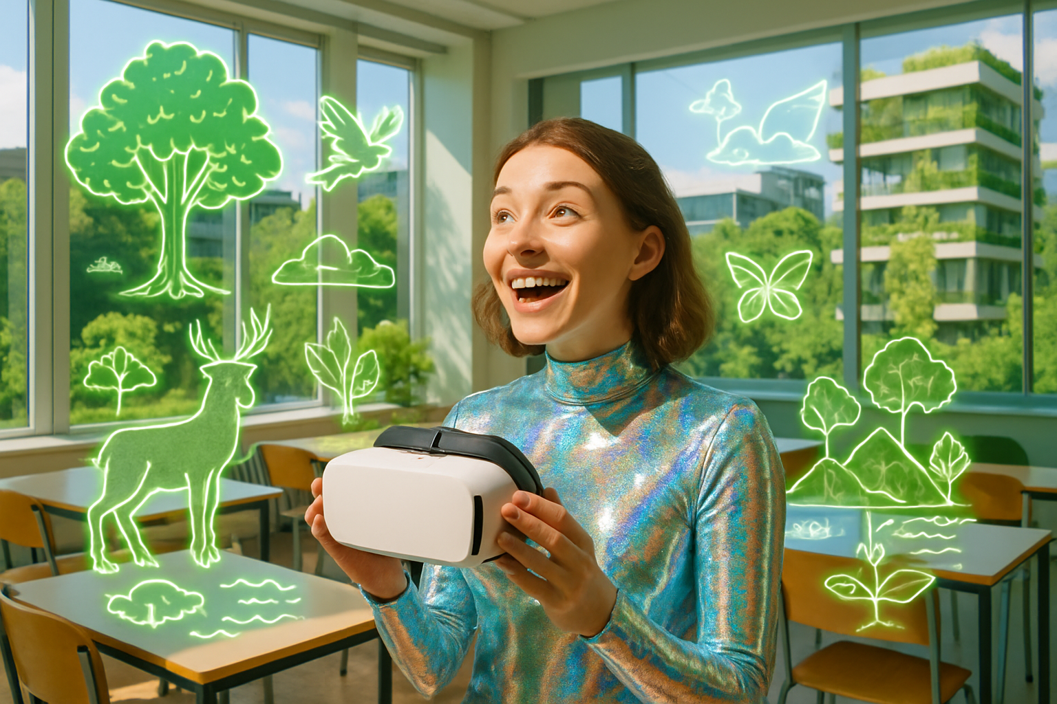 VR для изучения природных наук и экологии