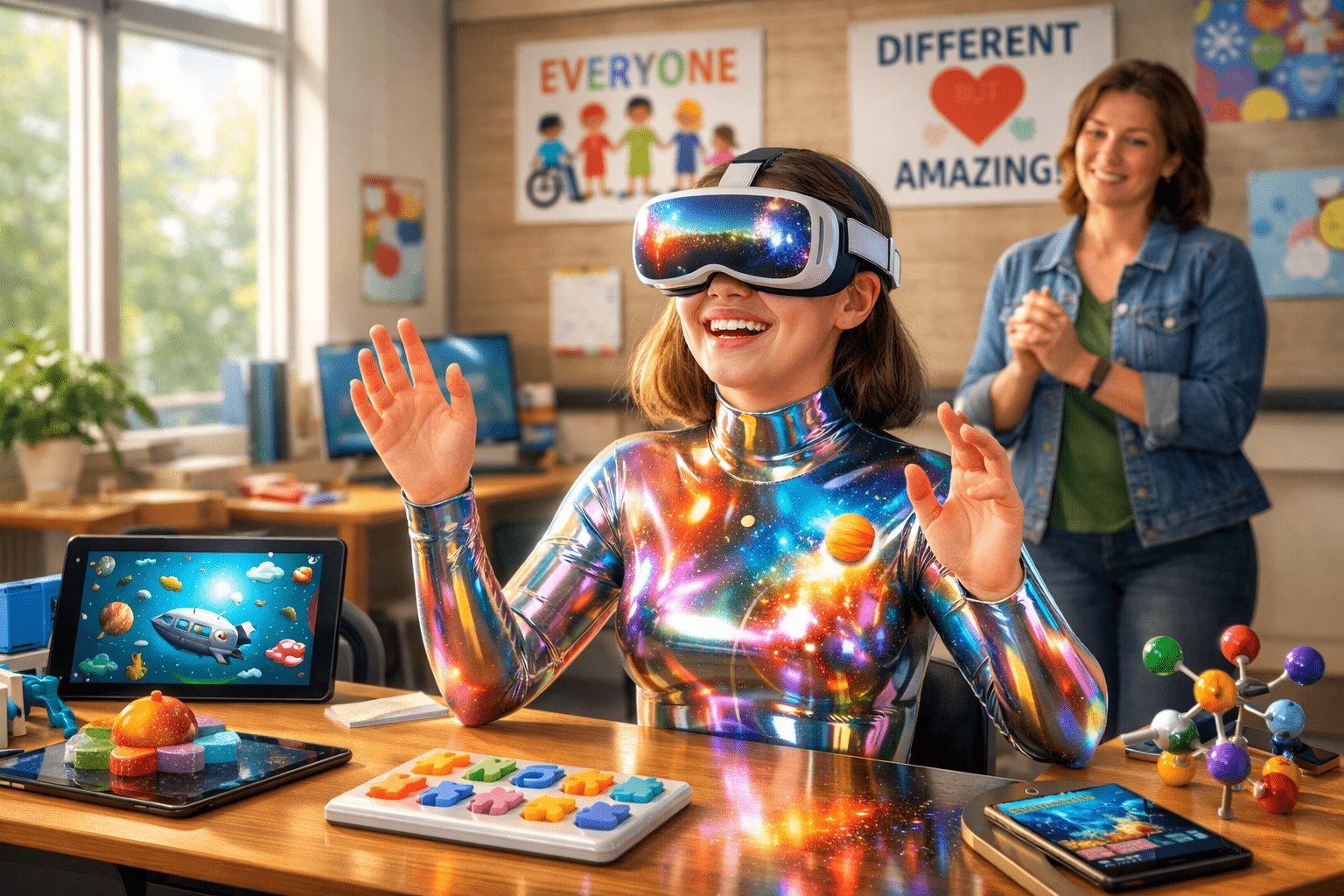 Применение VR для обучения детей с особыми потребностями