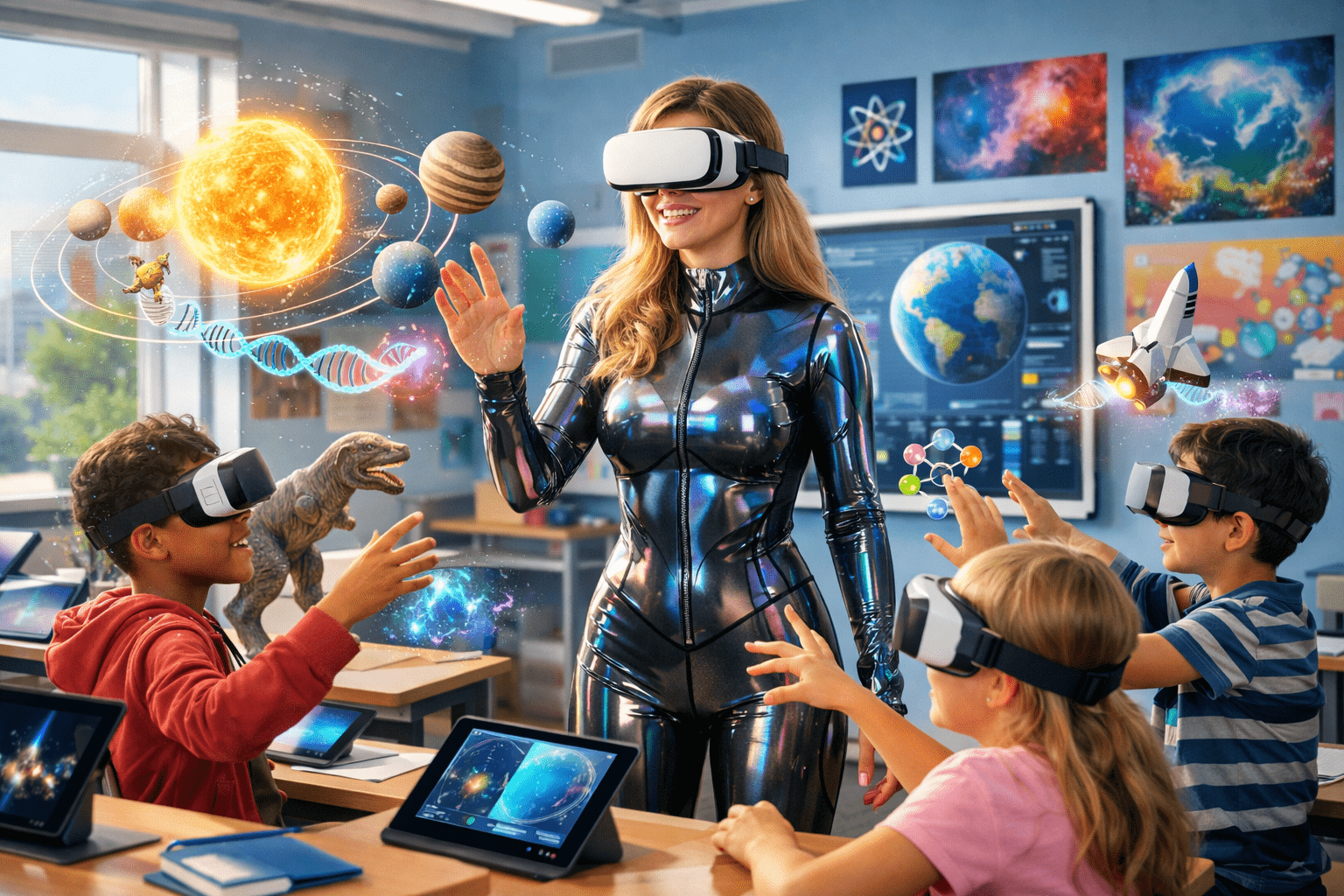 Использование VR для повышения качества преподавания