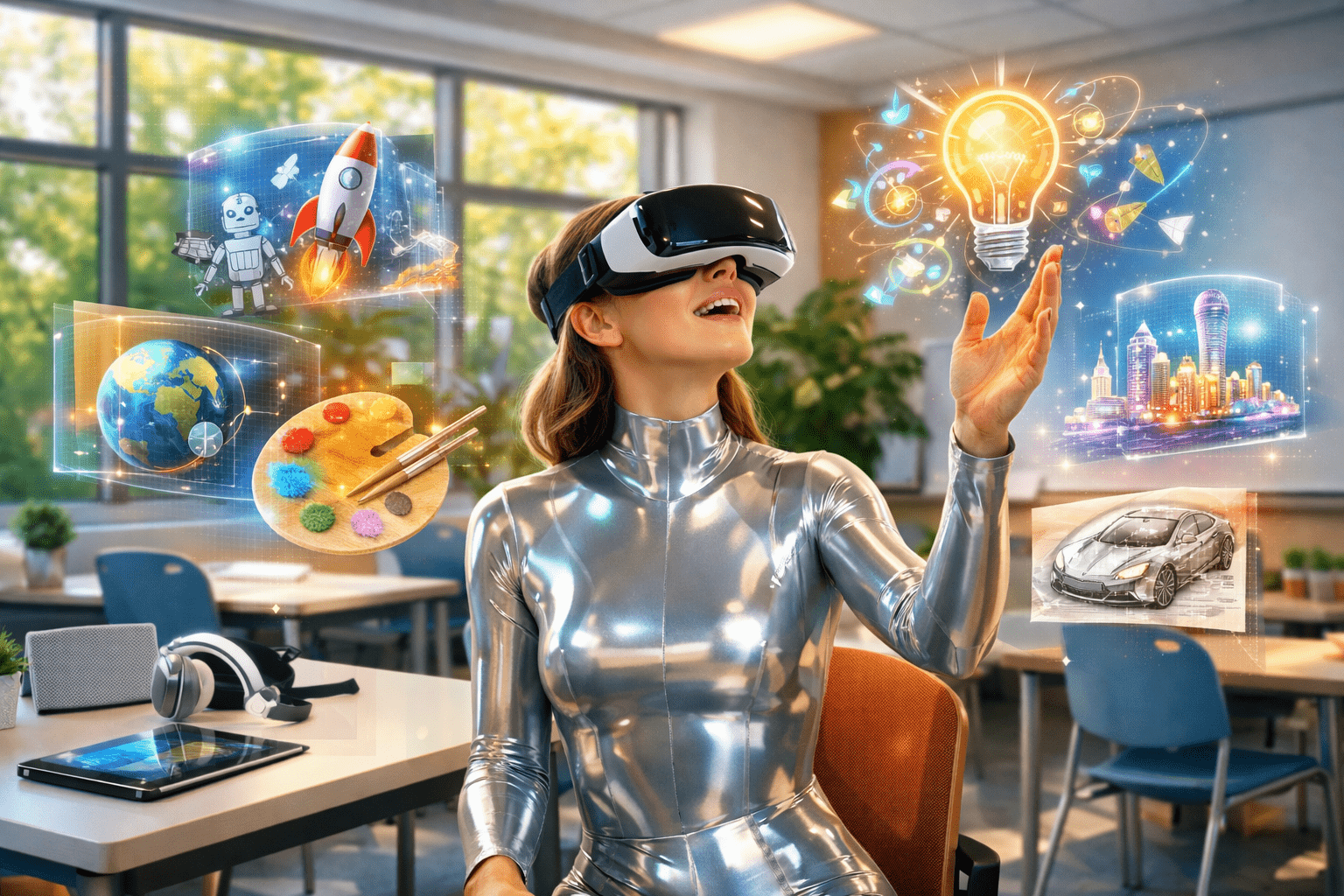 Как VR способствует развитию креативных идей у студентов