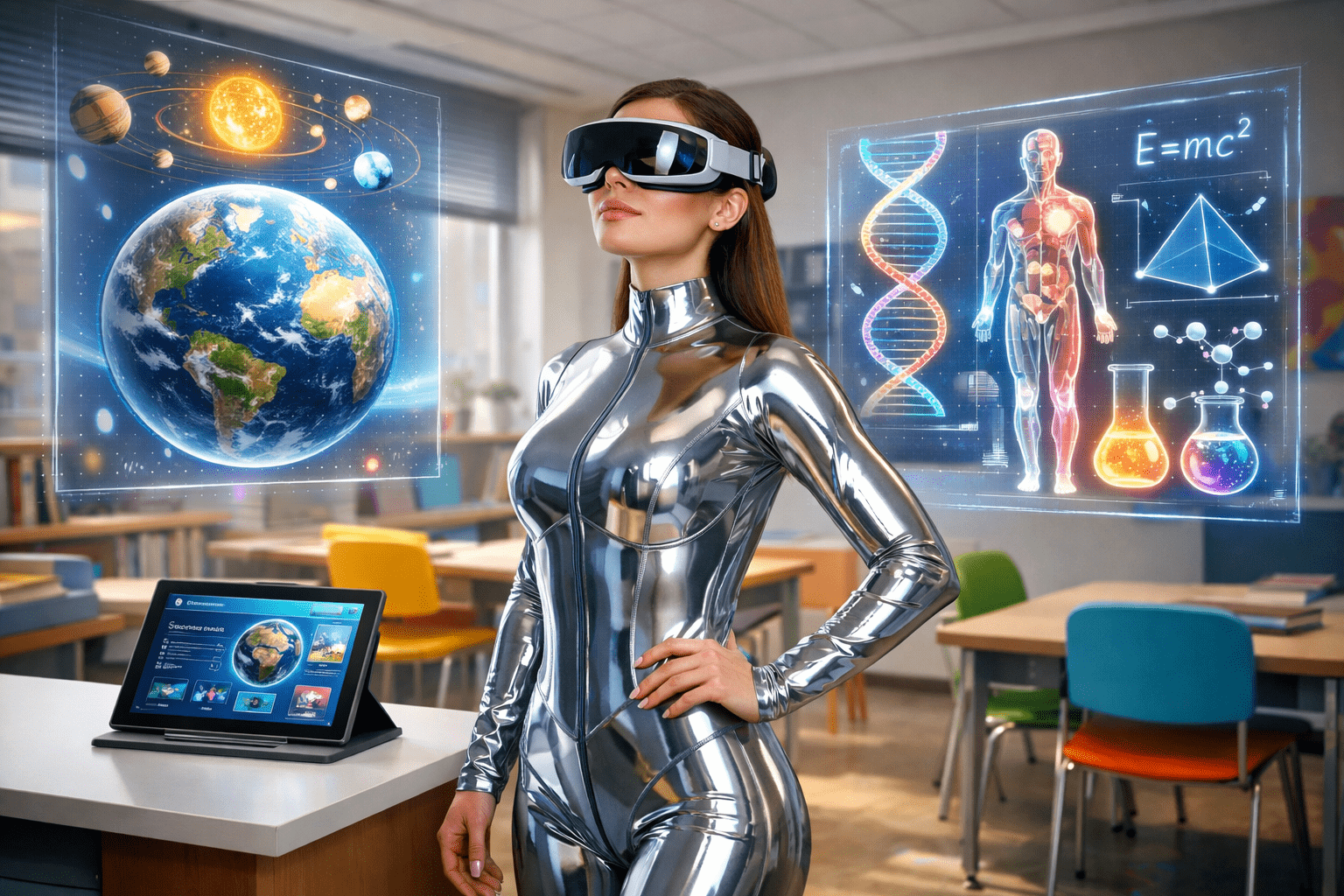 Использование VR для организации интерактивных уроков